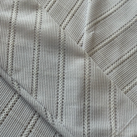 Laundry by Shelli Segal Los Angeles Women's White Textured Beach Top - Picture 10 of 13